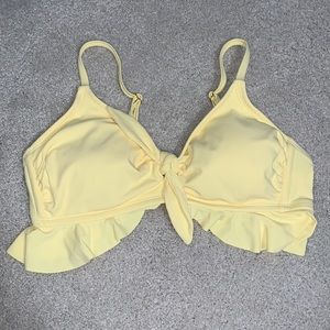 Yellow swim top